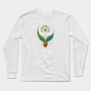 Abstract Botanical Series One Long Sleeve T-Shirt